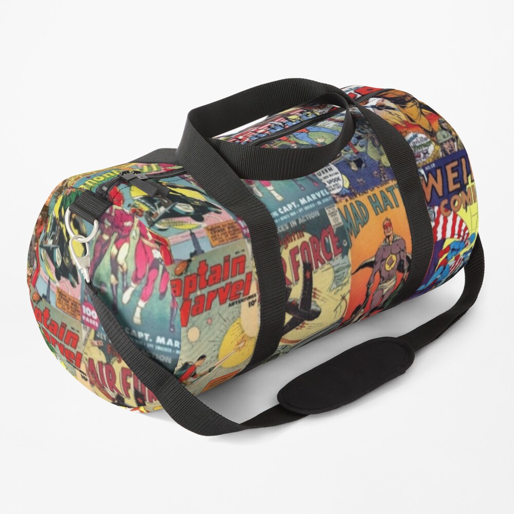 Comic Book Collage II Duffle Bag