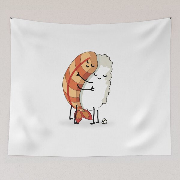 Item preview,  sushi t-shirt designed and sold by TopDesignArt.