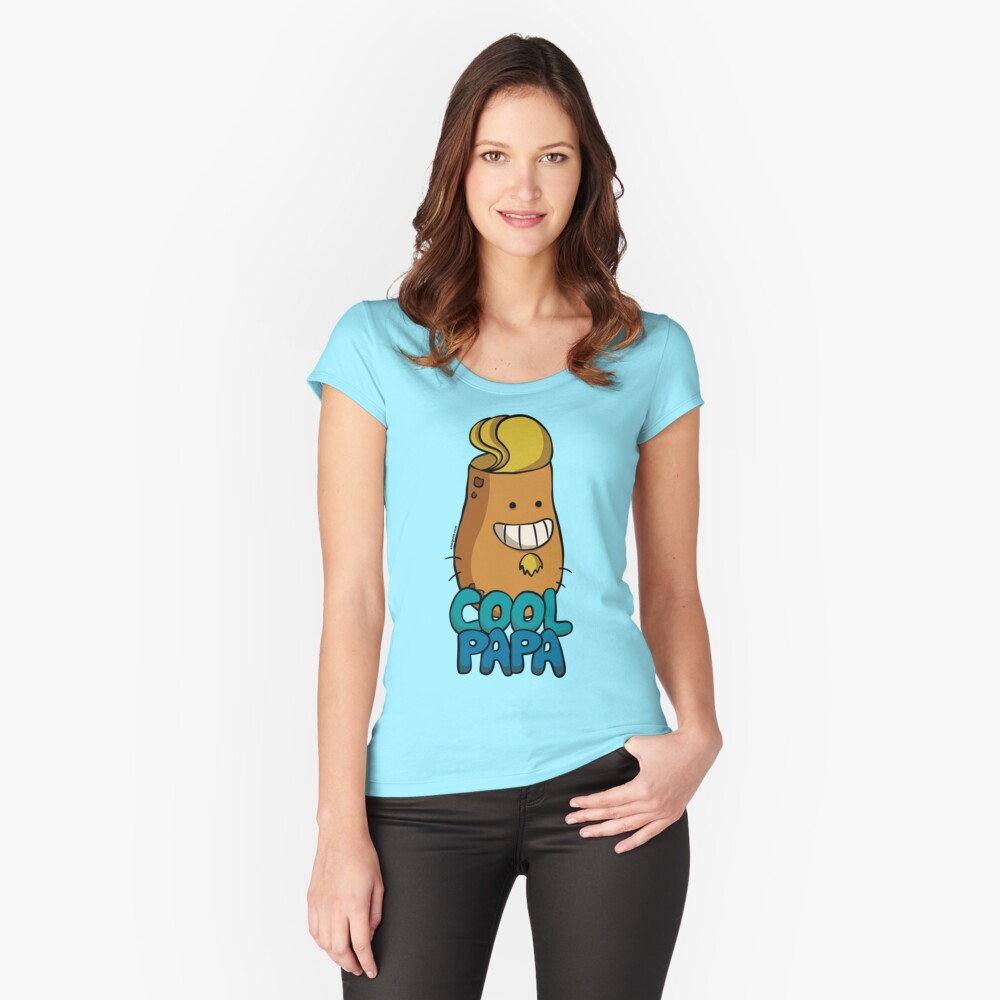 Item preview, Fitted Scoop T-Shirt designed and sold by raysan.