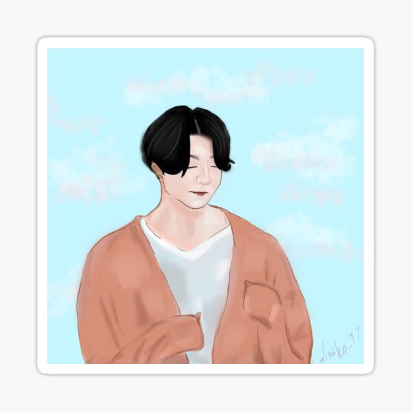 Artikel-Vorschau von Netter Jeon Jungkook Fanart, designt und verkauft von nk97.