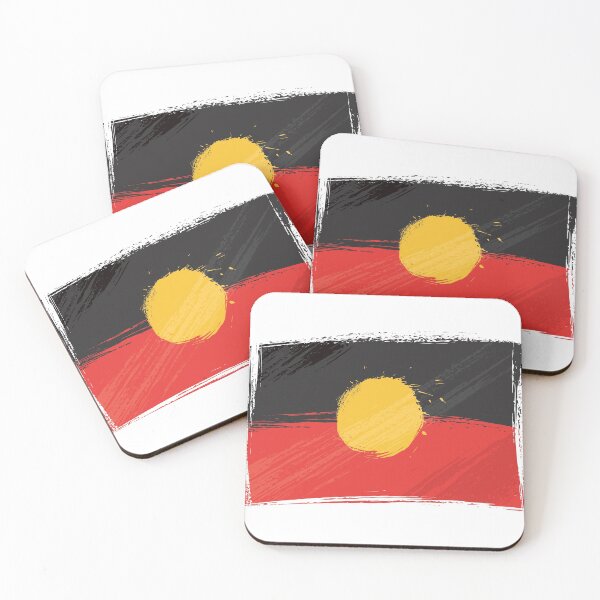 Item preview, Australian Aboriginal Flag designed and sold by More than Myriad.