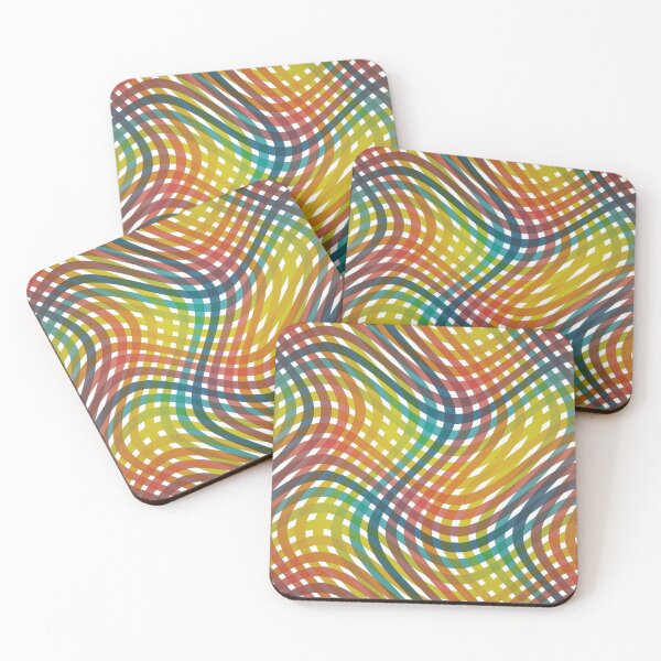 Item preview, Abstract colorful retro pattern designed and sold by infleims.
