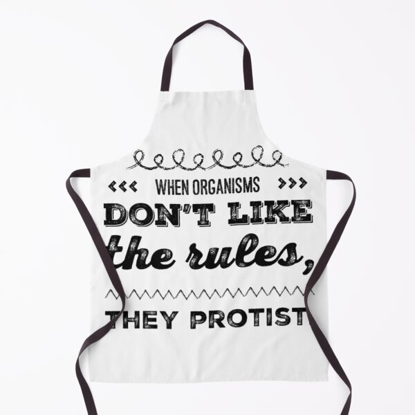 Item preview, When organisms don't like the rules, they PROTIST| Funny biology jokes for PROFESSORS, GRADUATION and BIRTHDAY GIFTS designed and sold by cookiemasterpj.