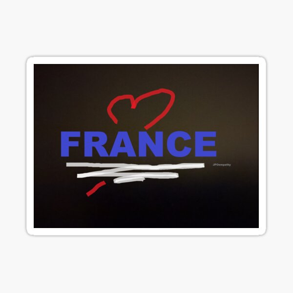 Aperçu de l'œuvre Anglais L'amour de la FRANCE créée et vendue par JPOempathy.