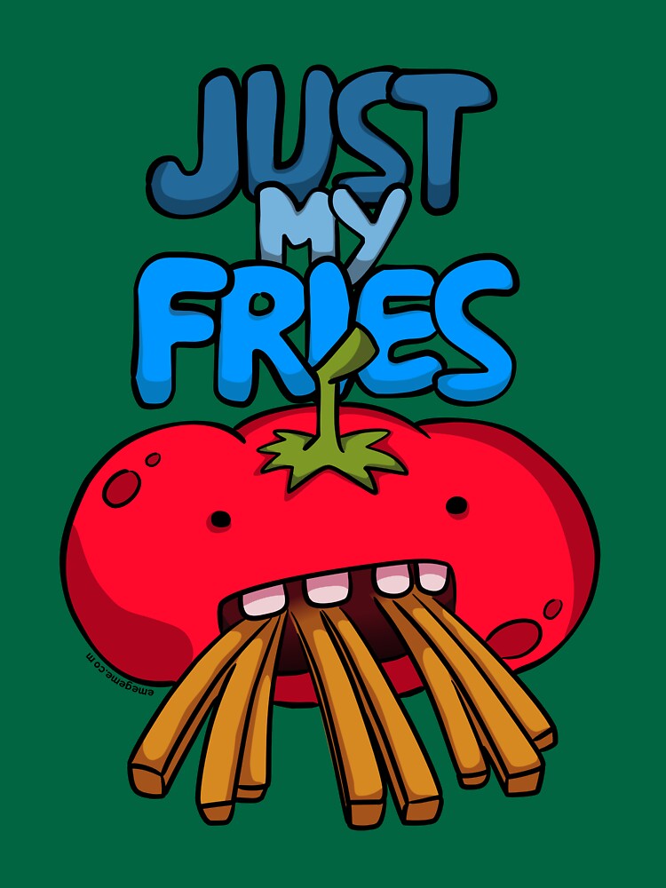 Thumbnail 7 of 7, Essential T-Shirt, Just My Fries designed and sold by raysan.