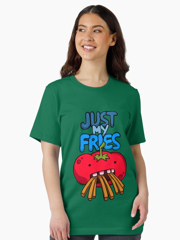 Thumbnail 2 of 7, Essential T-Shirt, Just My Fries designed and sold by raysan.