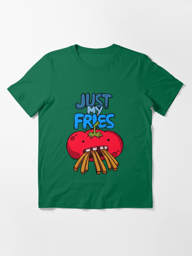 Thumbnail 3 of 7, Essential T-Shirt, Just My Fries designed and sold by raysan.
