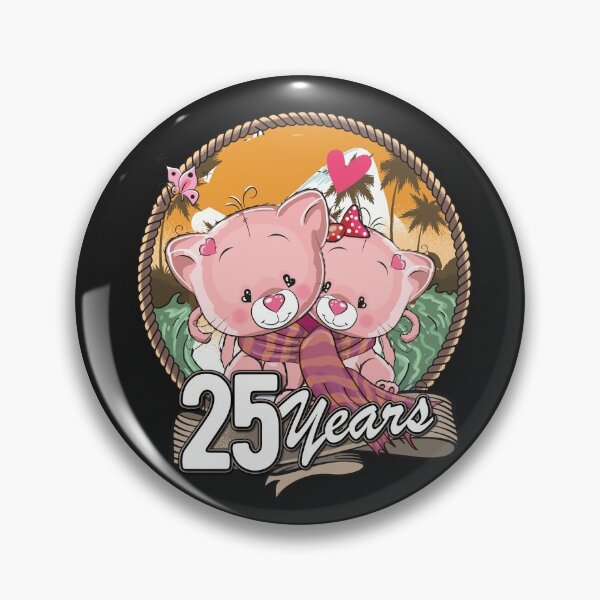 Item preview, 25 years - silver anniversary designed and sold by Cutebutfunny.