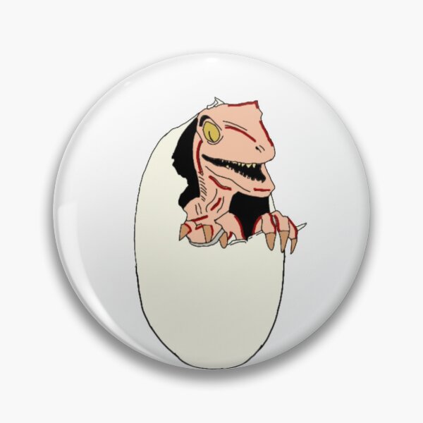Item preview, Jurassic Park - Hatching Raptor designed and sold by sketchdrawings0.