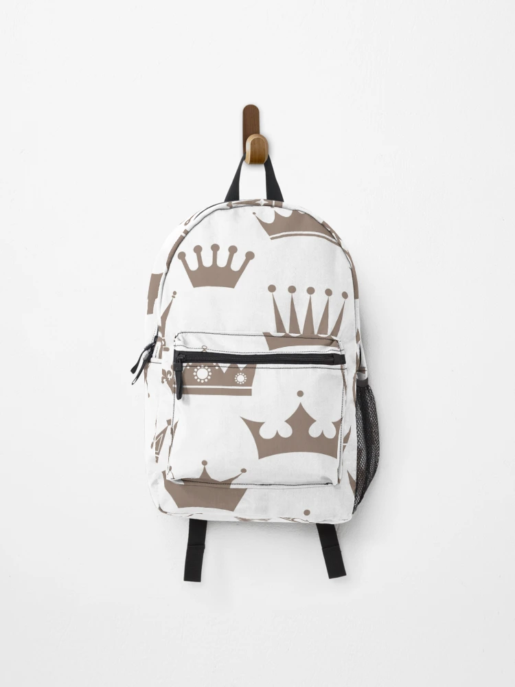 Thumbnail 1 of 3, Backpack, Sweet Crown Pattern designed and sold by mischellero.