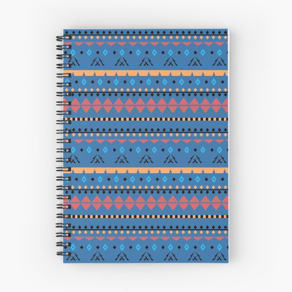 Item preview,  Tribal Aztec Ethnic Colorful Blue Pattern designed and sold by mythandframe.