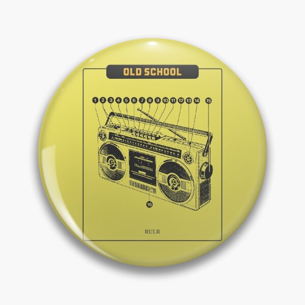 Item preview, Old School Boombox designed and sold by RULR.