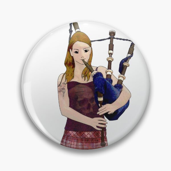 Item preview, bagpiper designed and sold by IanByfordArt.