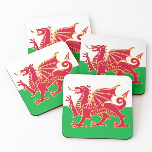 Item preview, Wales Welsh National Flag - Baner Cymru designed and sold by BleuSky.