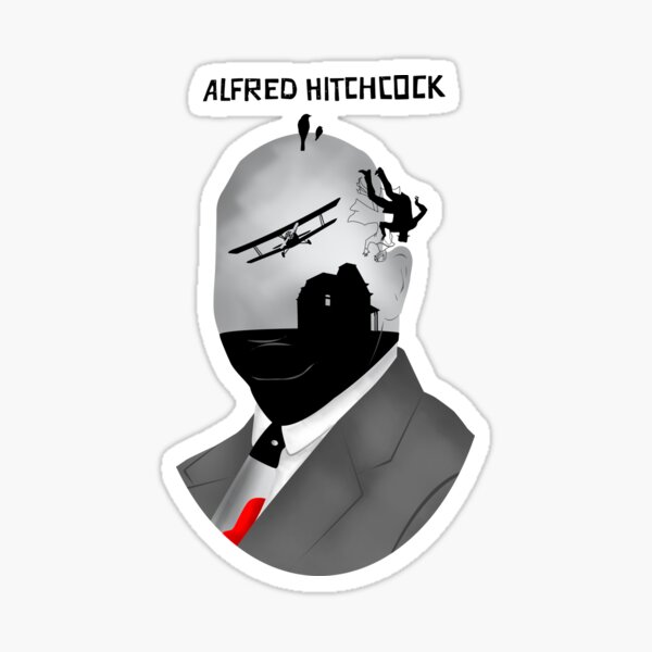 Alfred Hitchcock Sticker