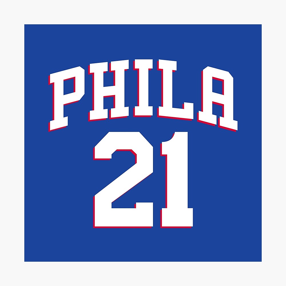 Joel Embiid 76ers Jersey iPad Case & Skin for Sale by