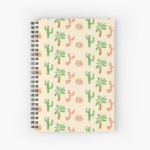 Desert Pattern Spiral Notebook