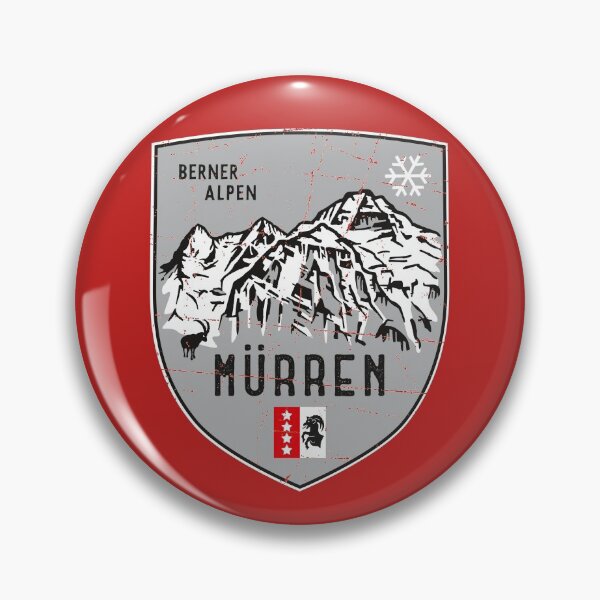 Item preview, Muerren with Eiger, Moench and Jungfrau Emblem  designed and sold by posay.