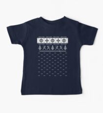 Silent Nigh-NINJA! Winter Sweater Baby Tee