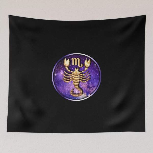 Item preview, Zodiac Scorpio Purple Galaxy Astrology designed and sold by Jolly-Yosei.