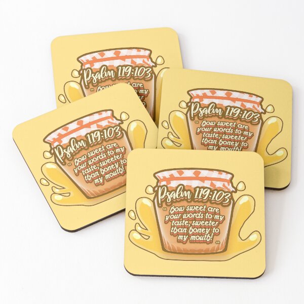 Item preview, Bible Verse Honey designed and sold by VelvepeachShop.
