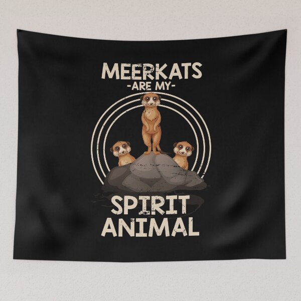 Item preview, Spiritual animal safari meerkat designed and sold by bestshirtdesign.