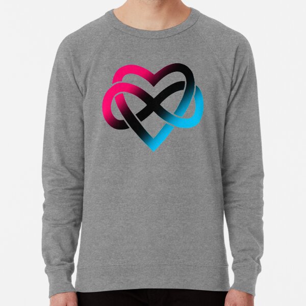 Polyamory Infinity Hearts #2 Lightweight Sweatshirt