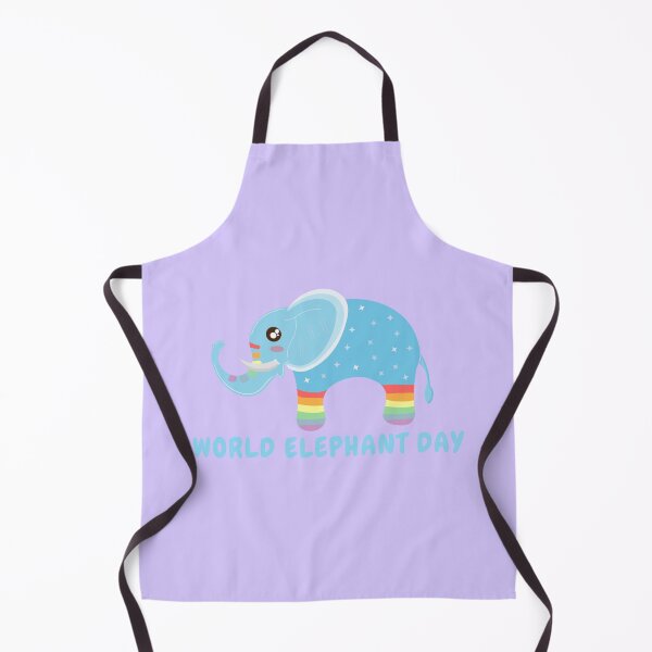 Item preview, Cute Rainbow Happy World Elephant Day designed and sold by twicetrader.