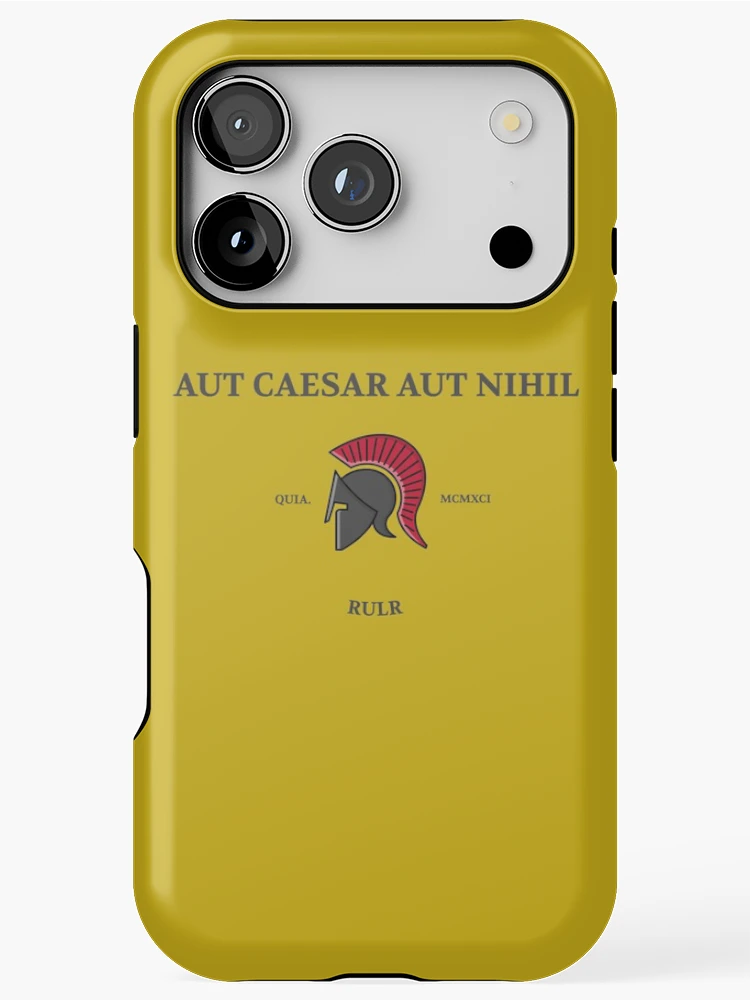 Thumbnail 1 of 4, iPhone Case, Aut Caesar, Aut Nihil designed and sold by RULR.