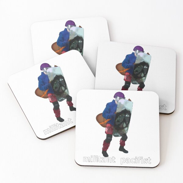 Item preview, militant pacifist  designed and sold by IanByfordArt.