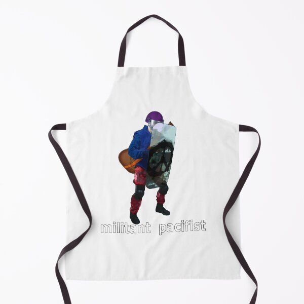Item preview, militant pacifist designed and sold by IanByfordArt.