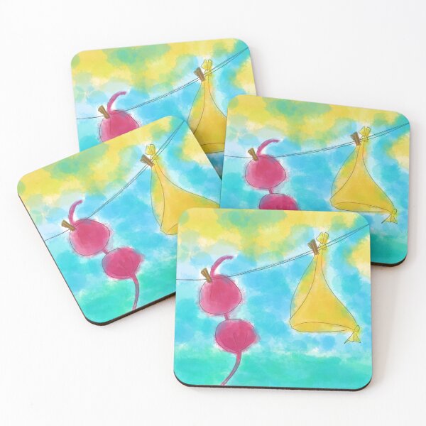 Item preview, Bright swimming suit is hanging outside in the sun designed and sold by Nailia Kublashvili.