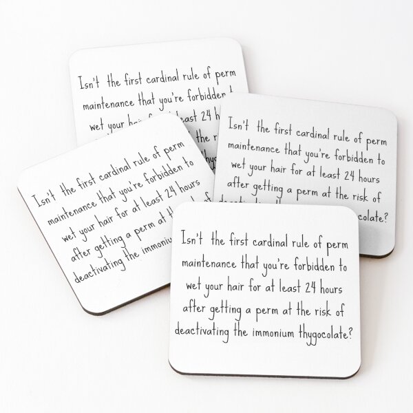 Item preview, Legally Blonde - The First Cardinal Rule Of Perm Maintenance designed and sold by jeminamarina.