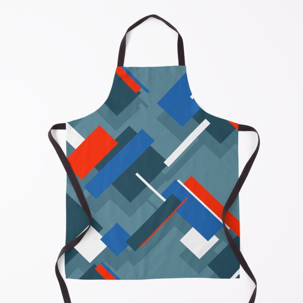 Item preview, Abstract Rectangles Red Blue designed and sold by eidrood.