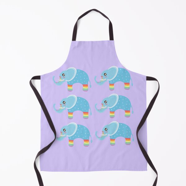 Item preview, Cute Rainbow Pattern Happy World Elephant Day designed and sold by twicetrader.