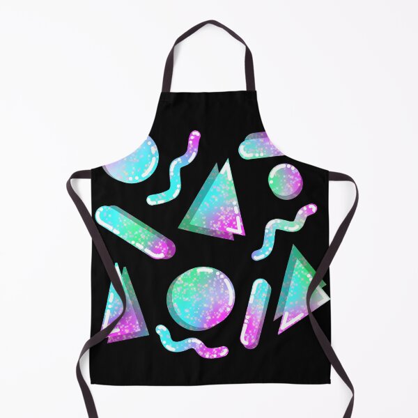Item preview, 80s Glitter Shapes (Black BG) designed and sold by melisssne.