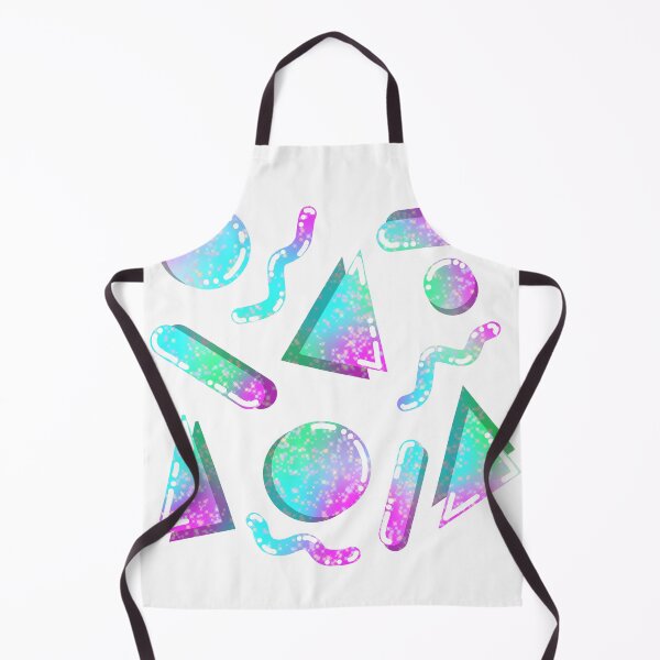 Item preview, 80s Glitter Shapes (White BG) designed and sold by melisssne.