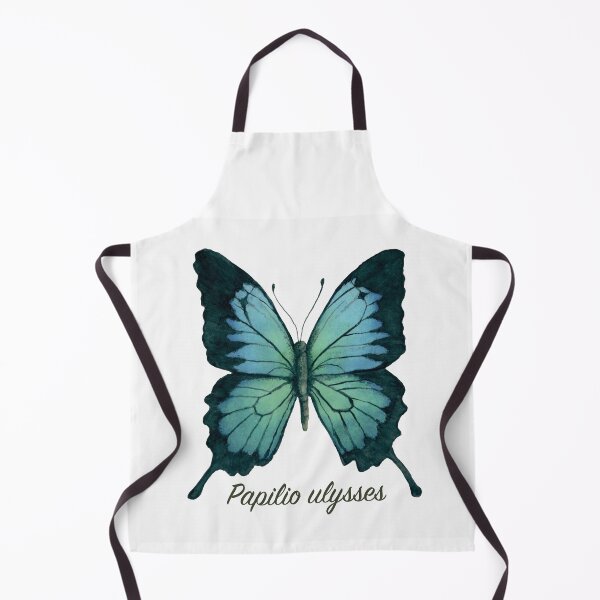 Item preview, Tropical Blue Ulysses Butterfly Specimen designed and sold by JillyBeanDesign.