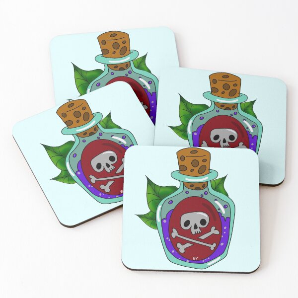 Item preview, Old Poison Skull Tattoo designed and sold by BV-creas.