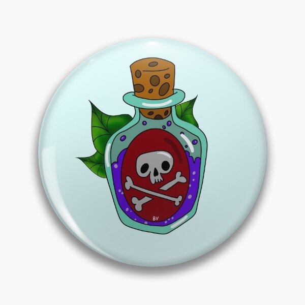 Item preview, Old Poison Skull Tattoo designed and sold by BV-creas.