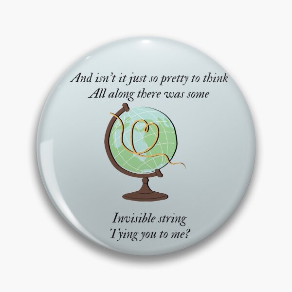 Item preview, Taylor Swift folklore invisible string lyric tying album era designed and sold by TheFirstMayDay.