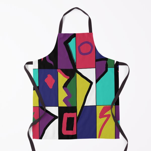 Item preview, 80s Colorblock retro abstract sweater designed and sold by melisssne.