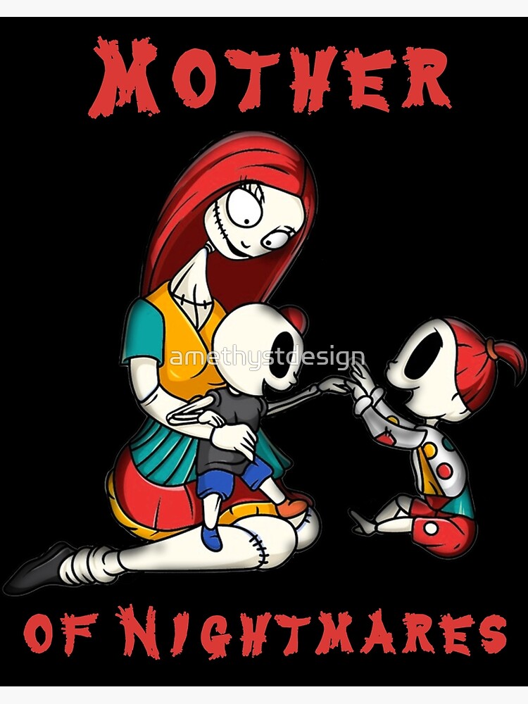 Download Funny Halloween Mother Of Nightmares Art Board Print By Amethystdesign Redbubble