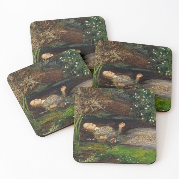 Item preview, Ophelia by John Everett Millais (1850s) designed and sold by CleaViolet.