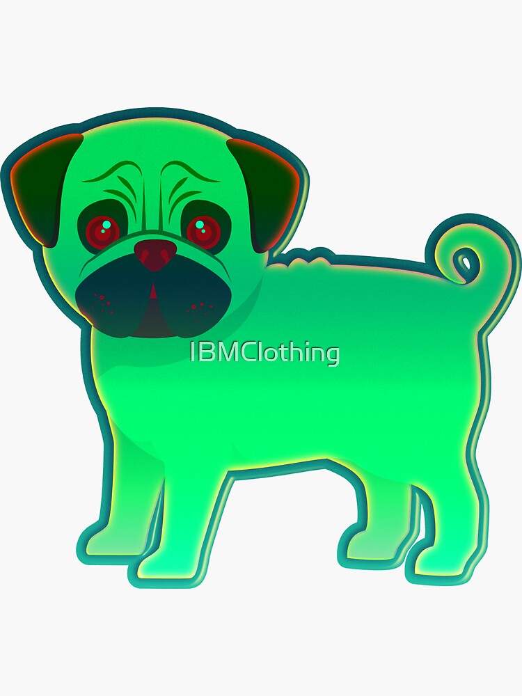 Evil Cute Pug Dog Puppy Doggy Adorably Possessed