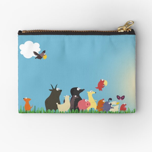 What's happening on the farm? Kids collection Zipper Pouch