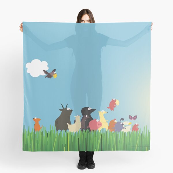 What's happening on the farm? Kids collection Scarf