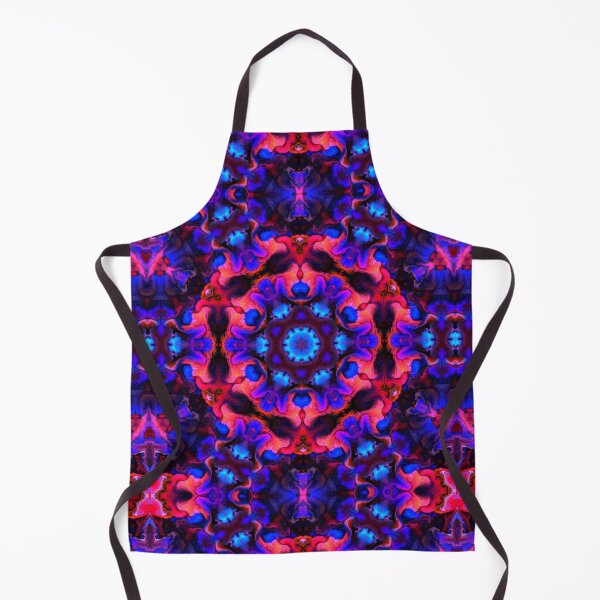 Item preview, Glowing Luminous Flower Mandala designed and sold by royrahul.