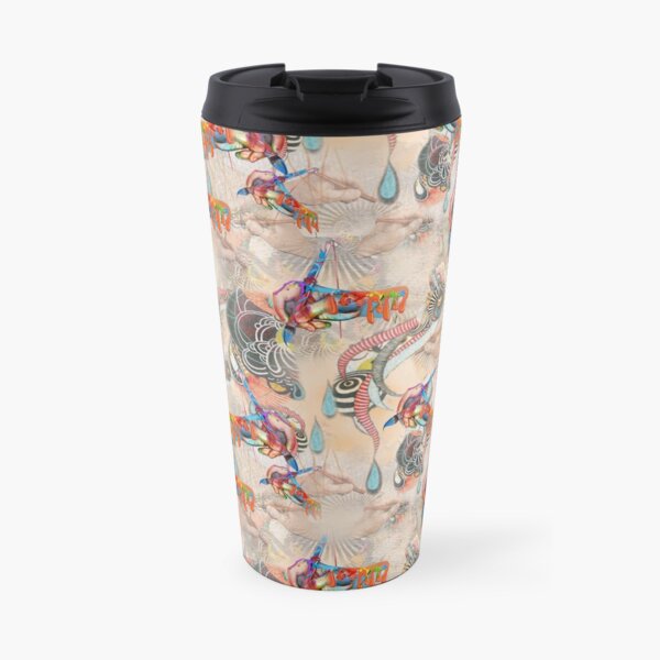 Awakening The Language of Light through Art Travel Mug