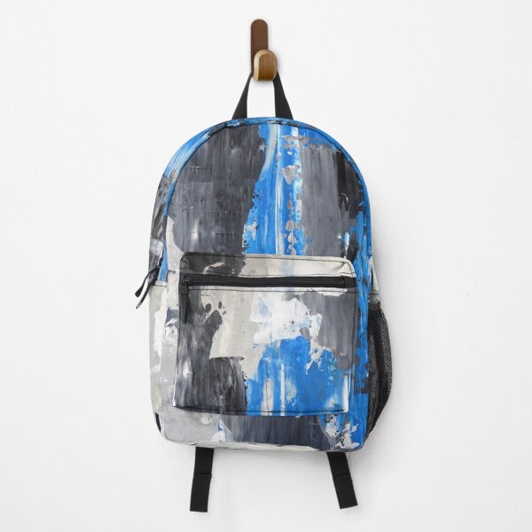 Item preview, Grey and Blue Abstract Art  designed and sold by Ethiyo.